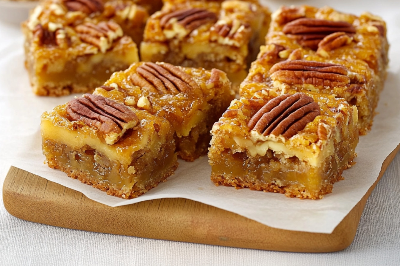 Cuadrados de jarabe de arce