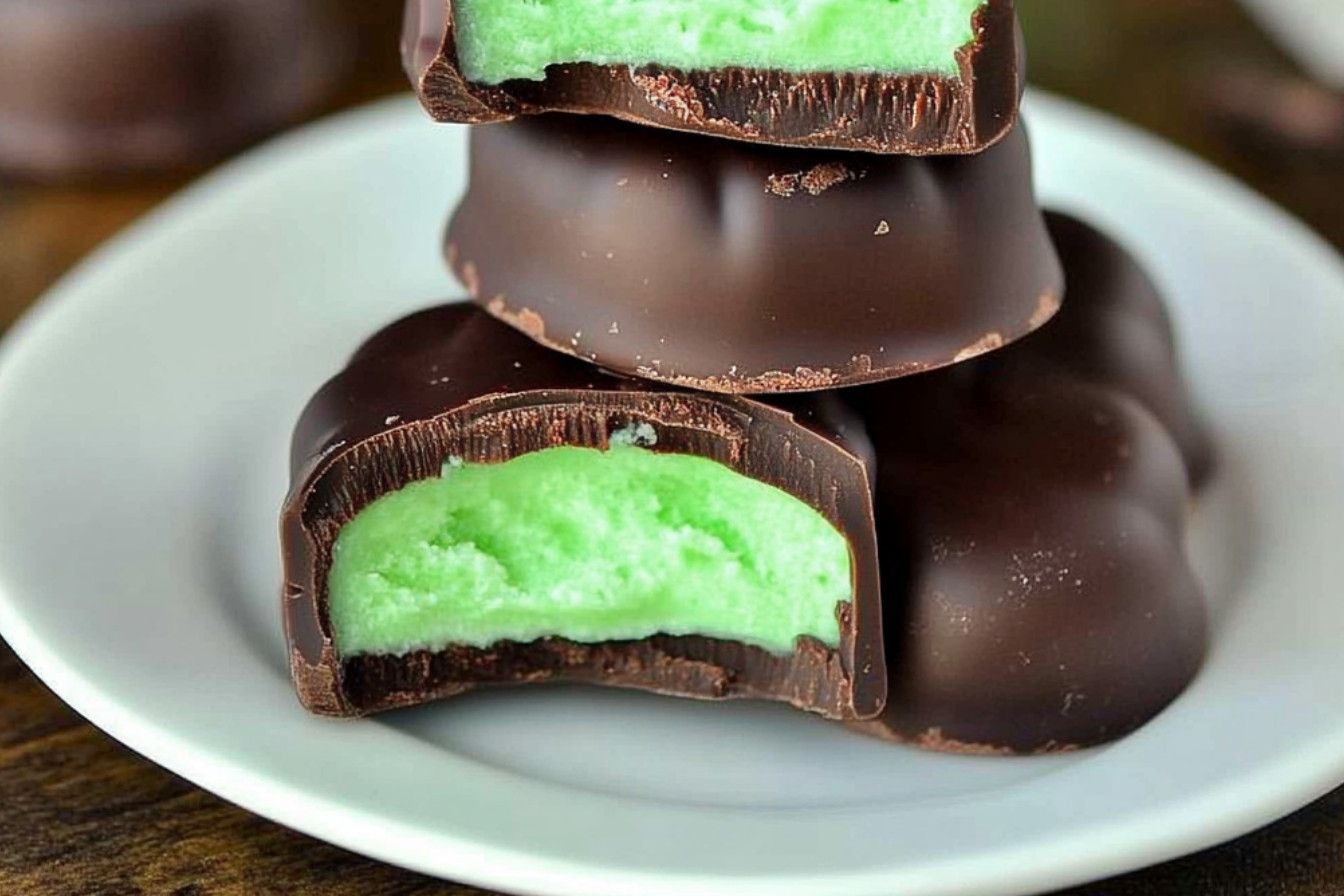 Chocolate a la menta