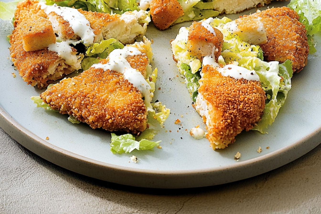 Croqueta de pollo gigante