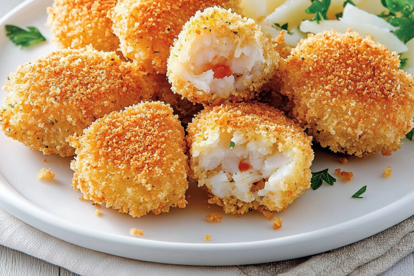 Croquetas de pescado piri-piri
