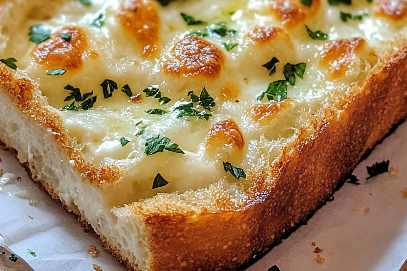 Pan de Ajo con Queso