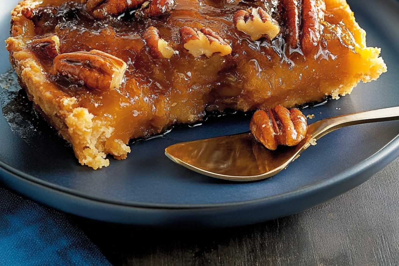 Pudín chomeur estilo tarta pacana