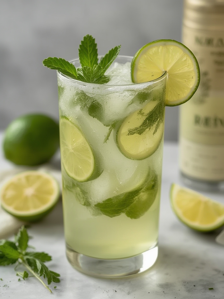 Agua de Pepino con Limón y Menta Refrescante