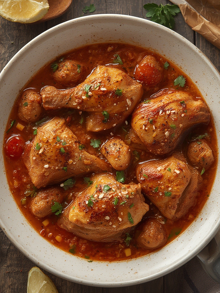 Alitas de Pollo al Horno Crujientes y Sabrosas