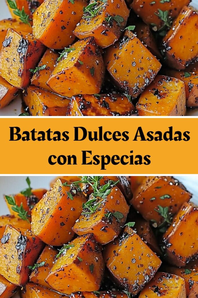Batatas dulces confitadas
