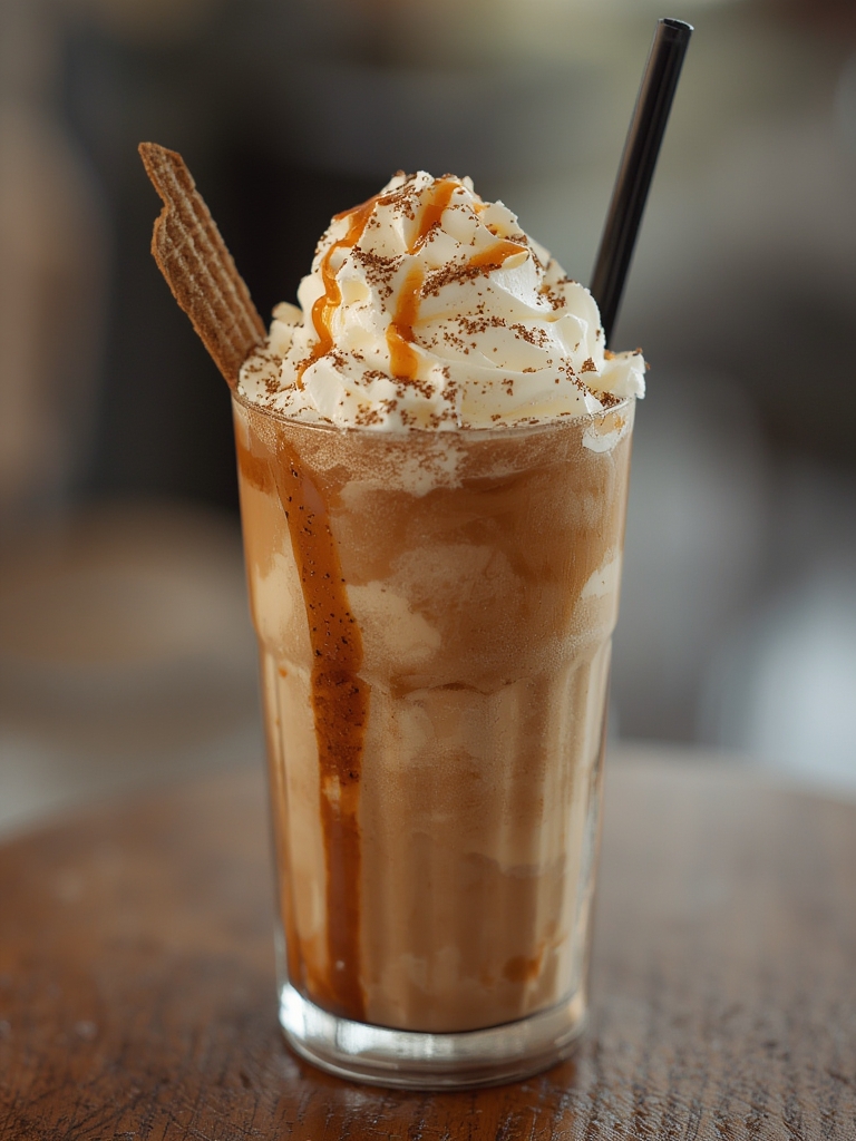 Café Helado Frappé Casero y Espumoso