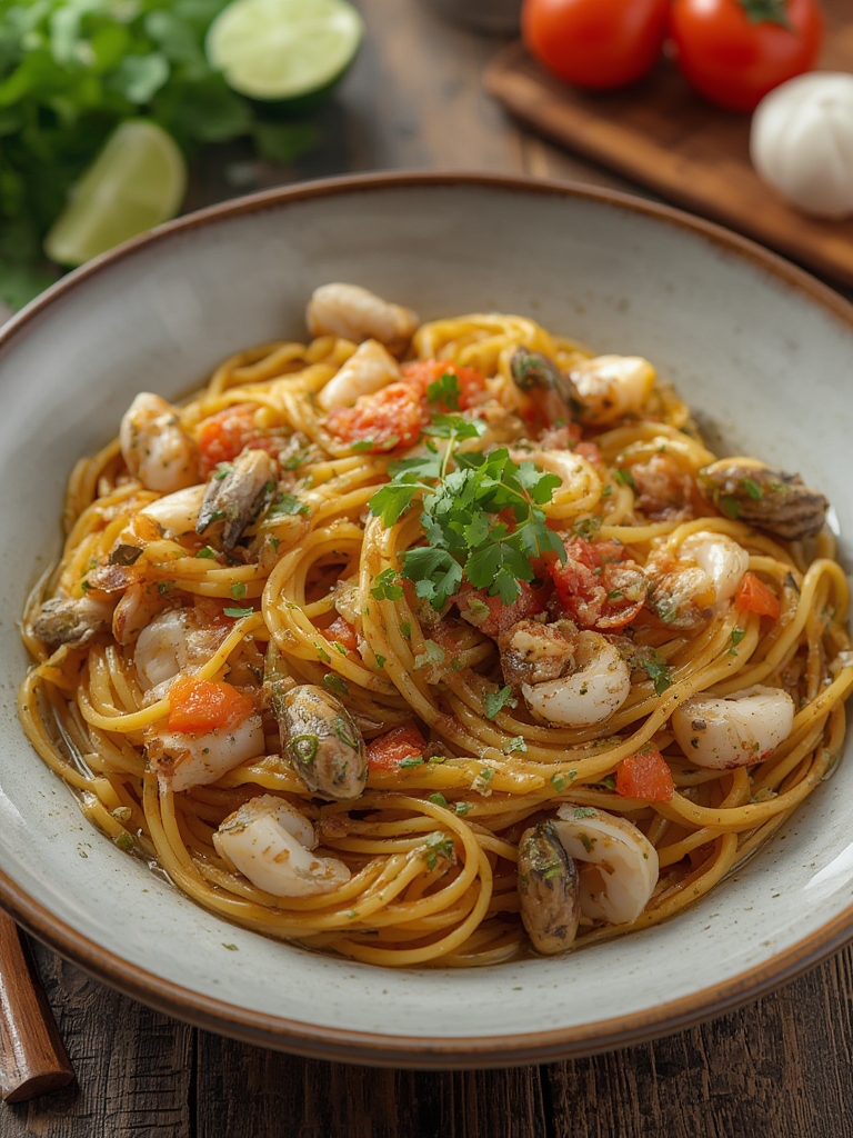 Fideuá de Marisco Fácil y Rápida de Hacer