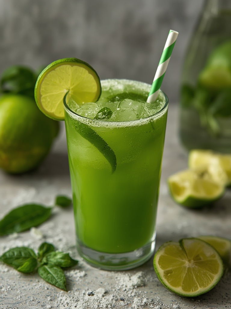 Jugo Verde Detox para Empezar el Día con Energía