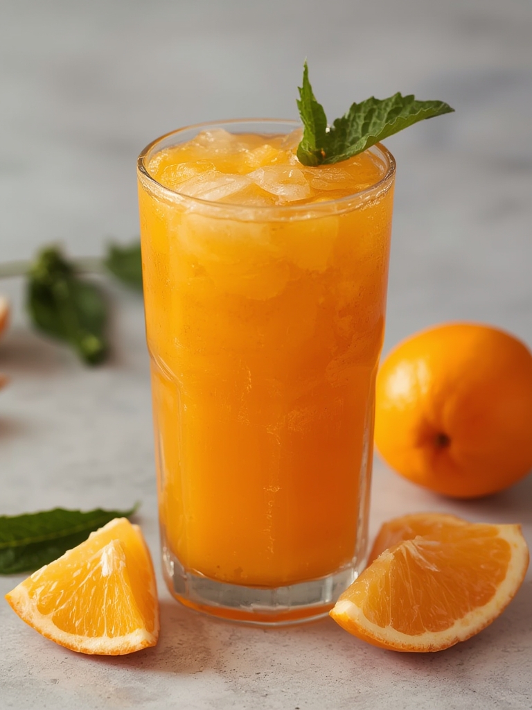 Jugo de Naranja Natural Recién Exprimido