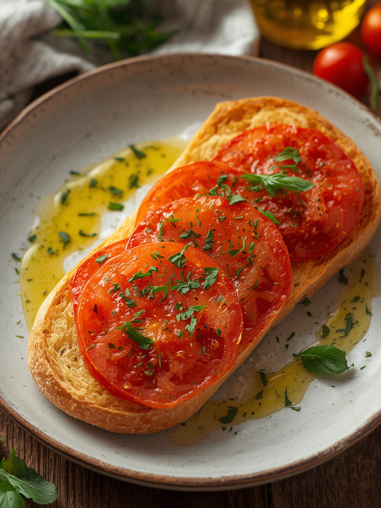Pan con Tomate y Aceite de Oliva Virgen Extra