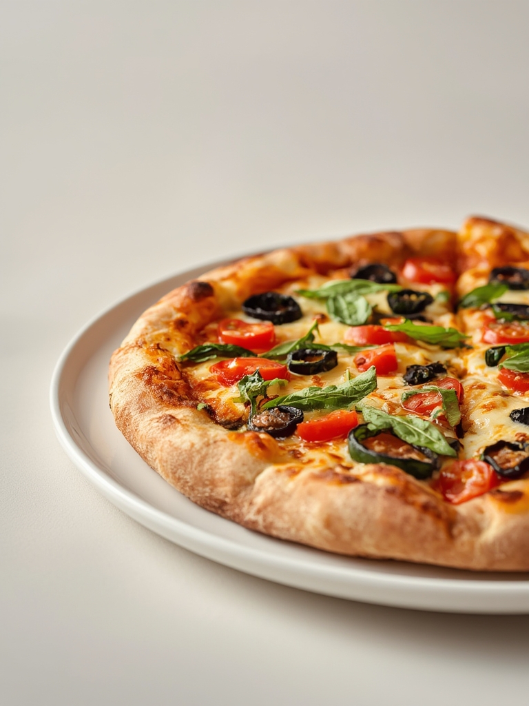 Preparación de pizza vegetariana paso a paso