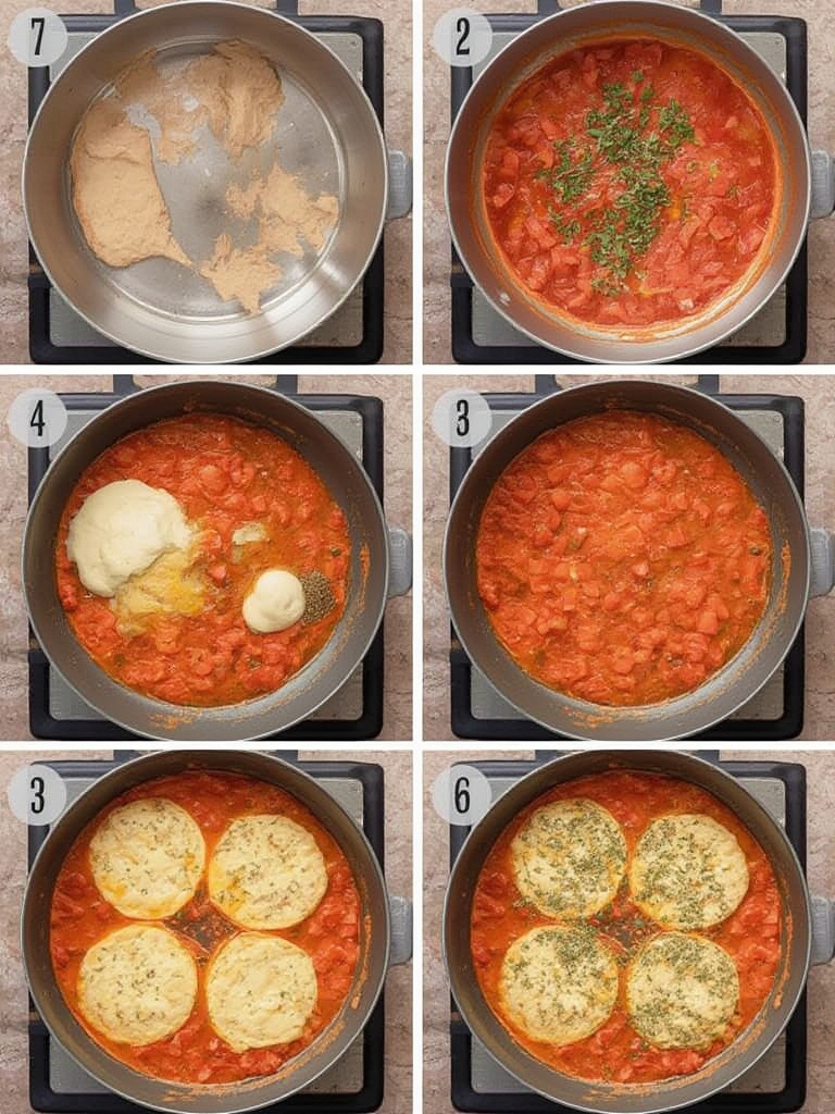 Provoleta al Horno con Tomates y Oréganosteps