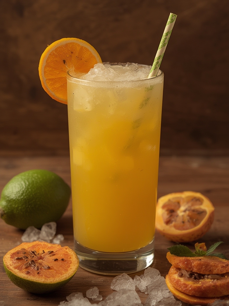 Refresco de Maracuyá (Parchita) Tropical y Deliciosoingredients