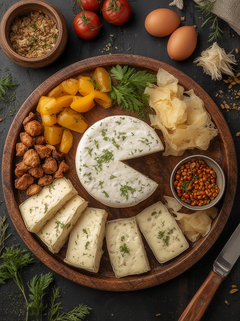 Tabla de Quesos Españoles Inolvidableingredients