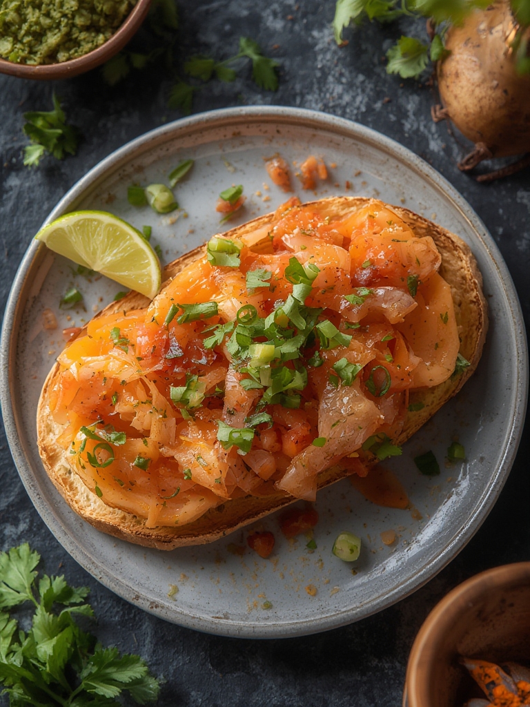 Tostas de Escalivada con Anchoas del Cantábricoingredients