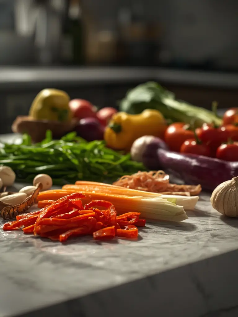 Ingredientes para aros de cebolla al horno