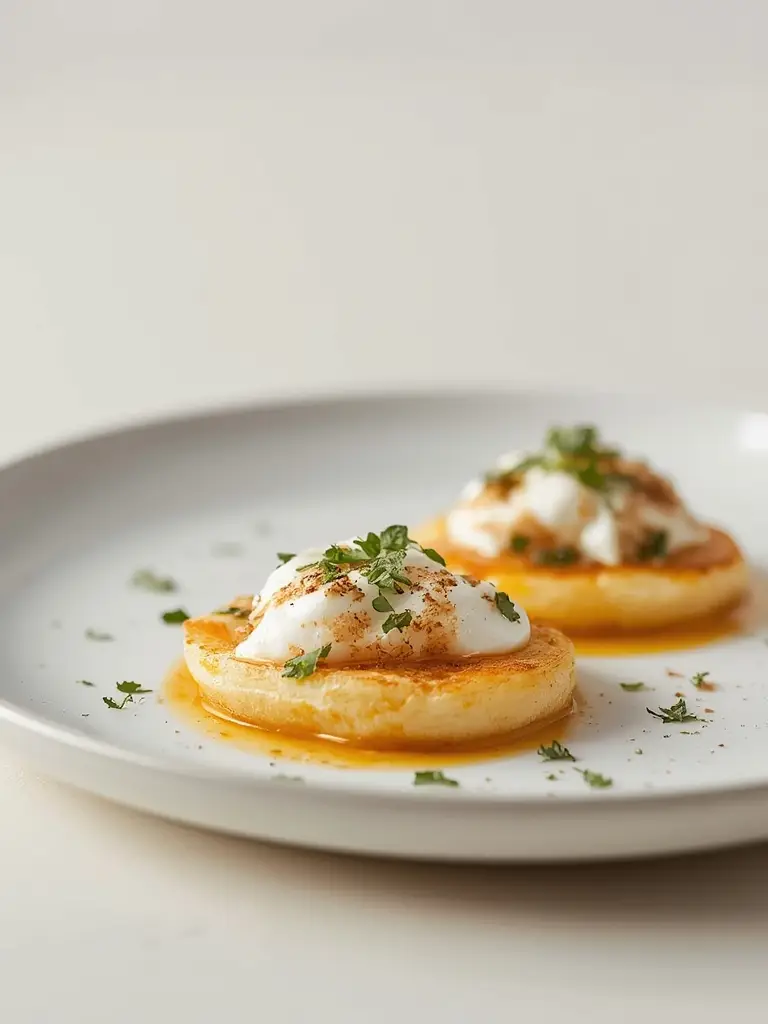 Preparación de receta de blinis paso a paso