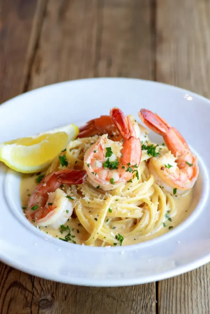 Camarones en Crema de Limón y Parmesano: Receta Fácil en 25 Minutos