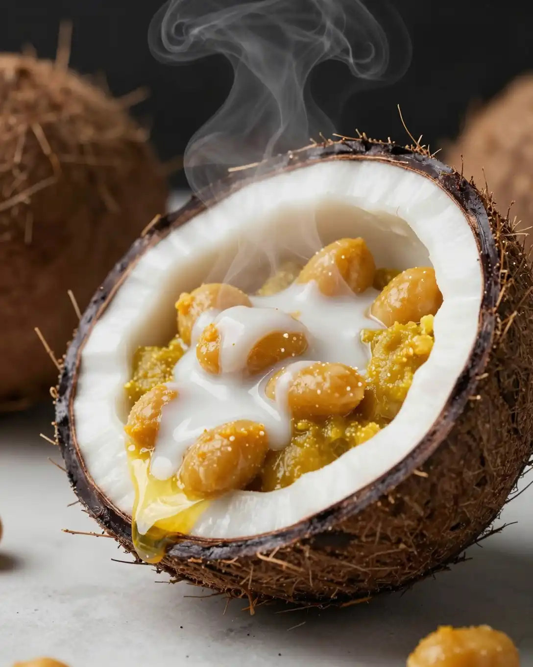 Cómo preparar Curry de Garbanzos y Leche de Coco Vegano