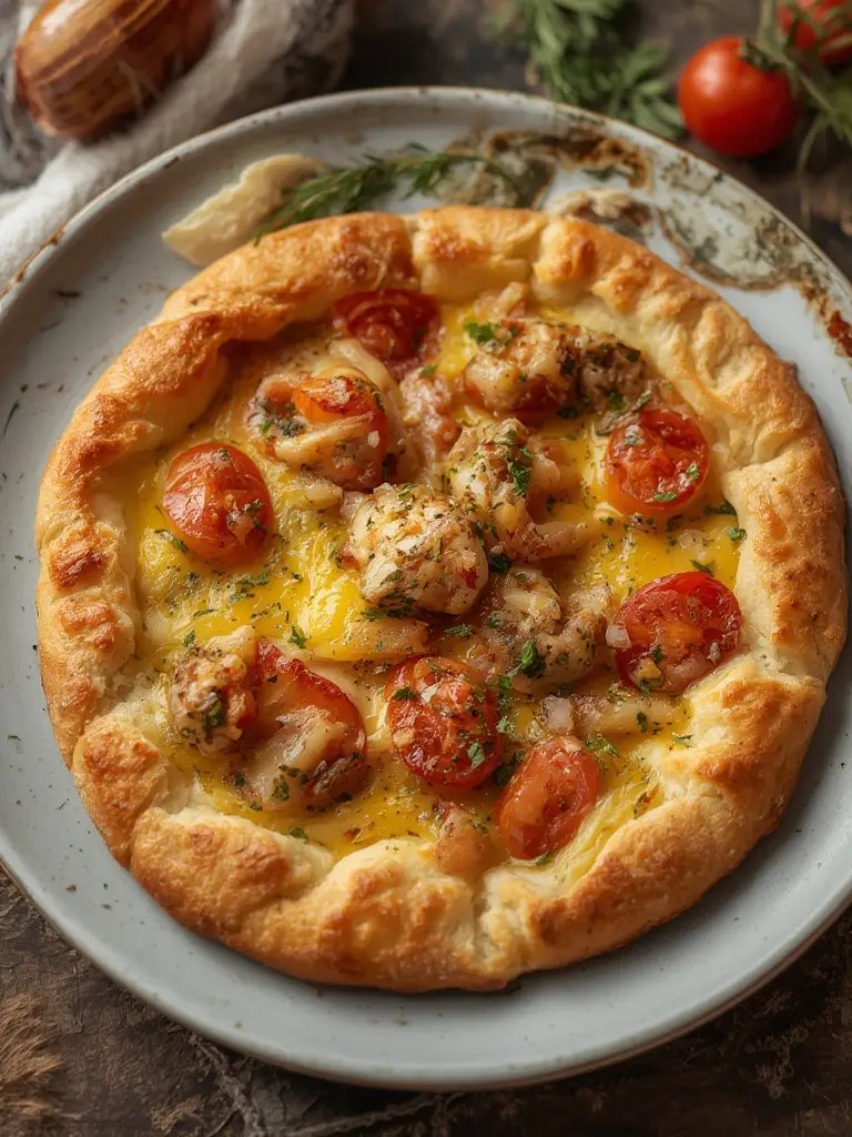 Focaccia Italiana Esponjosa con Romero y Sal Gruesa