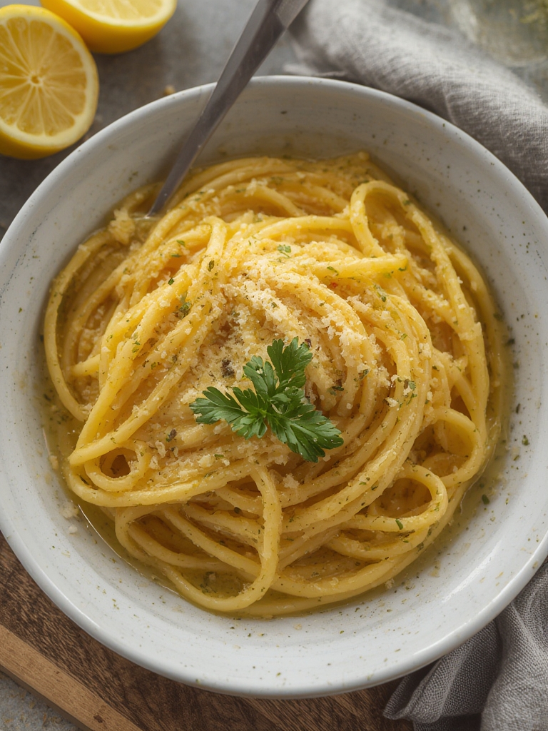 Pasta al Limone: Cremosa, Fácil y Refrescante