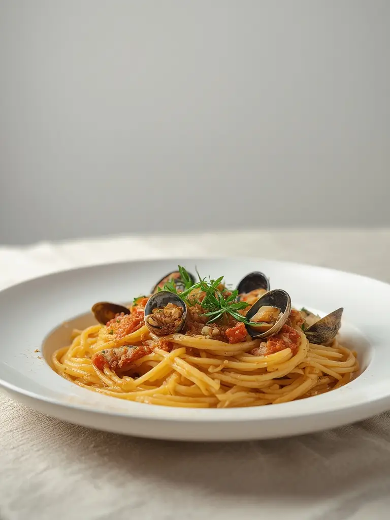 Preparación de spaghetti alle vongole paso a paso