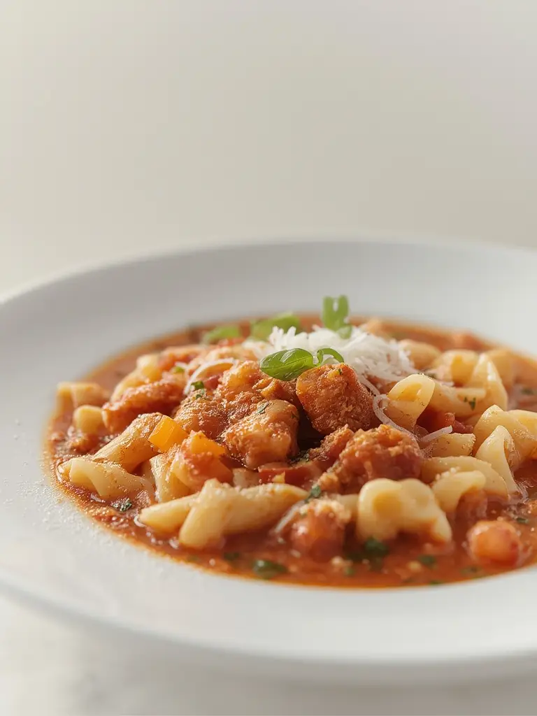 Preparación de pasta e fagioli paso a paso