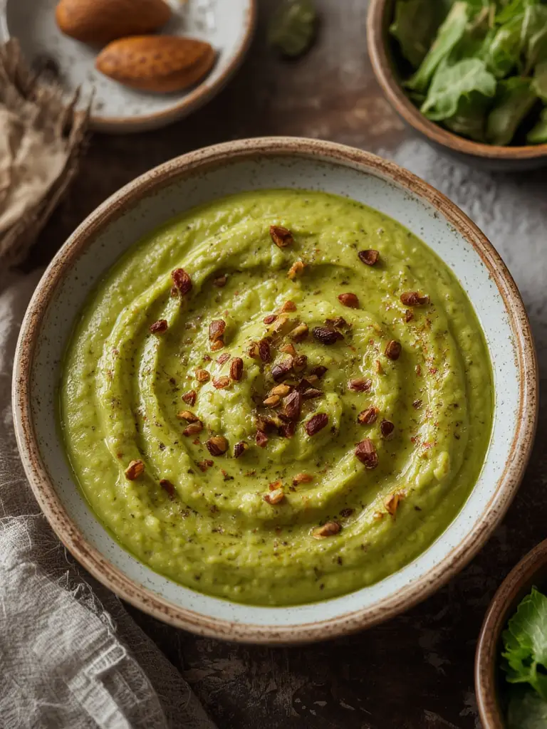 Paté de Aceitunas Verdes y Almendras: Sabor Mediterráneo