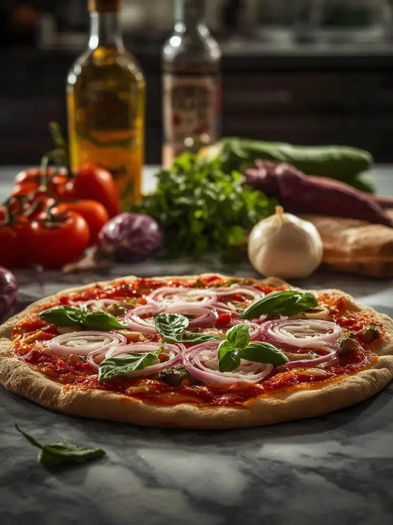 Ingredientes para pizza de atún