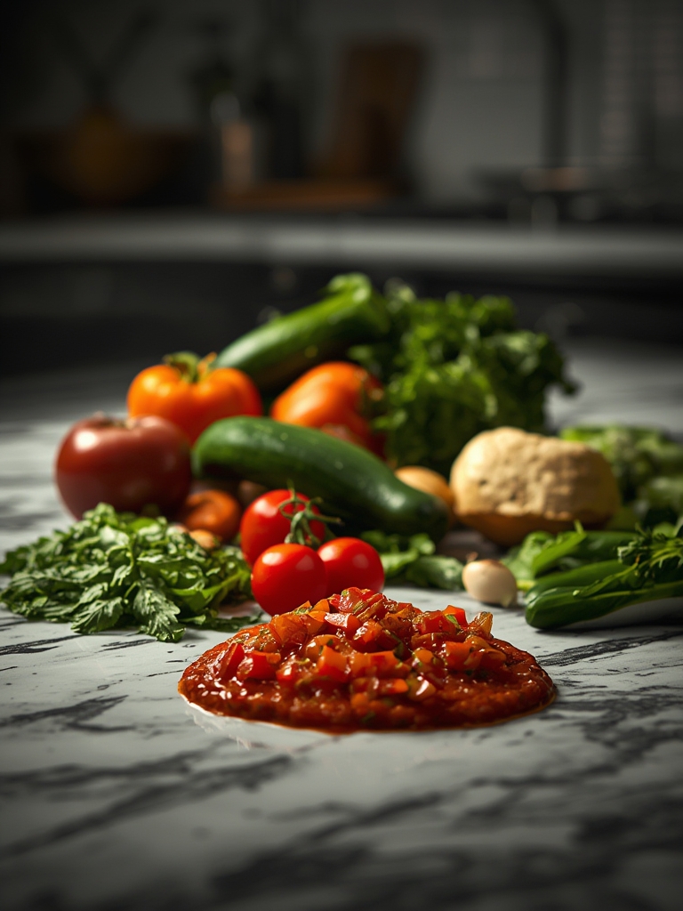 Ingredientes para boloñesa de lentejas