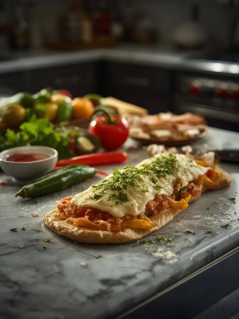 Ingredientes para stromboli casero