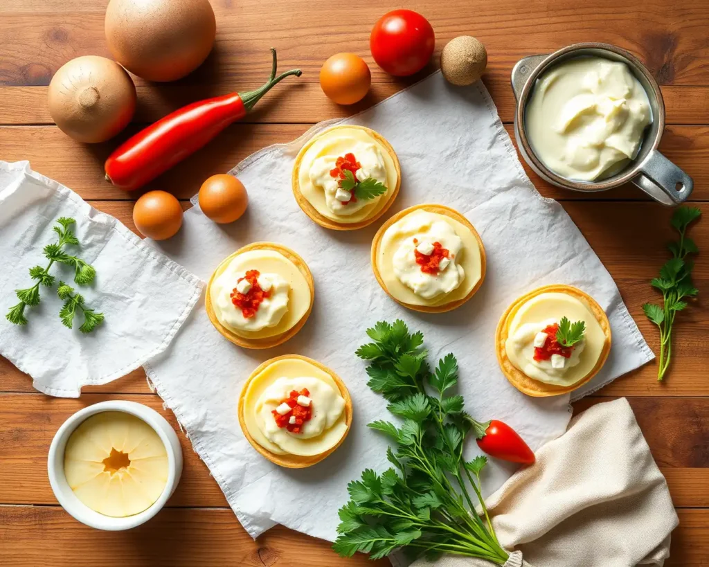 Ingredientes para preparar Tapas de Patata Corazón con Alioli de Pimentón