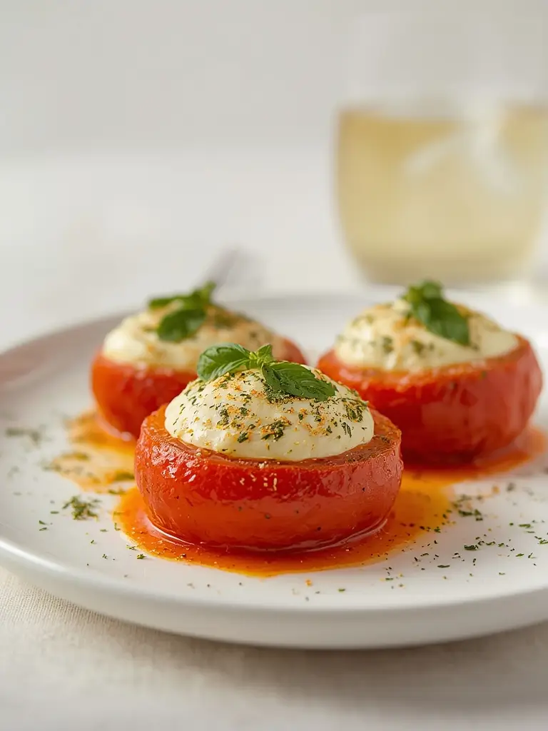 Preparación de tomates cherry rellenos paso a paso
