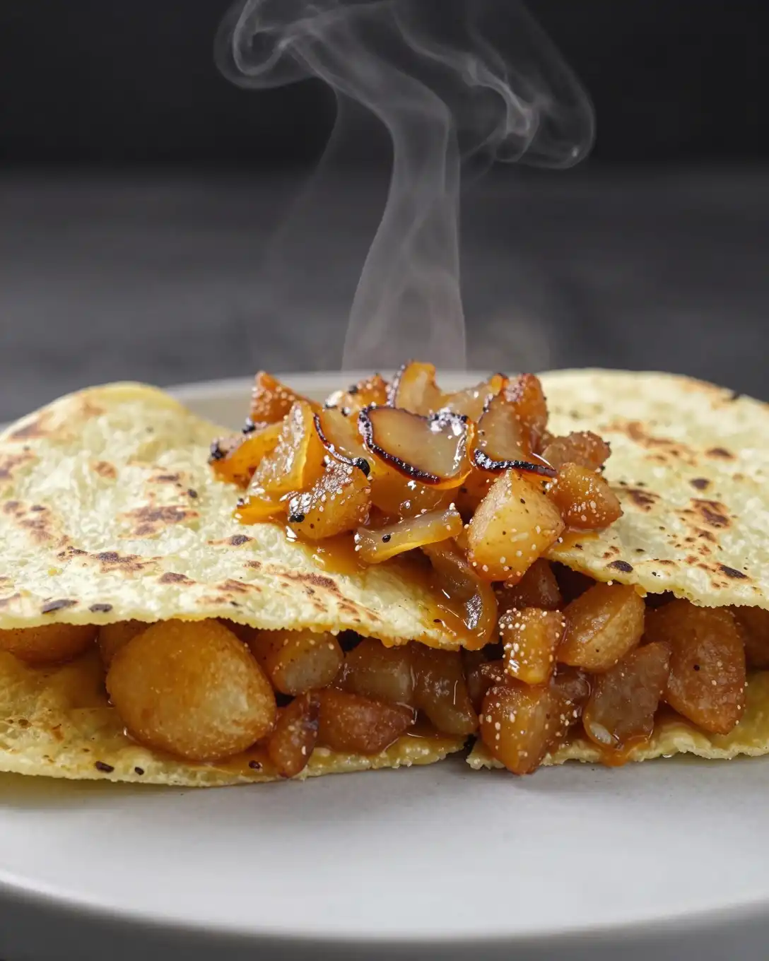 Cómo preparar Tortilla de Patatas Jugosa con Cebolla Caramelizada