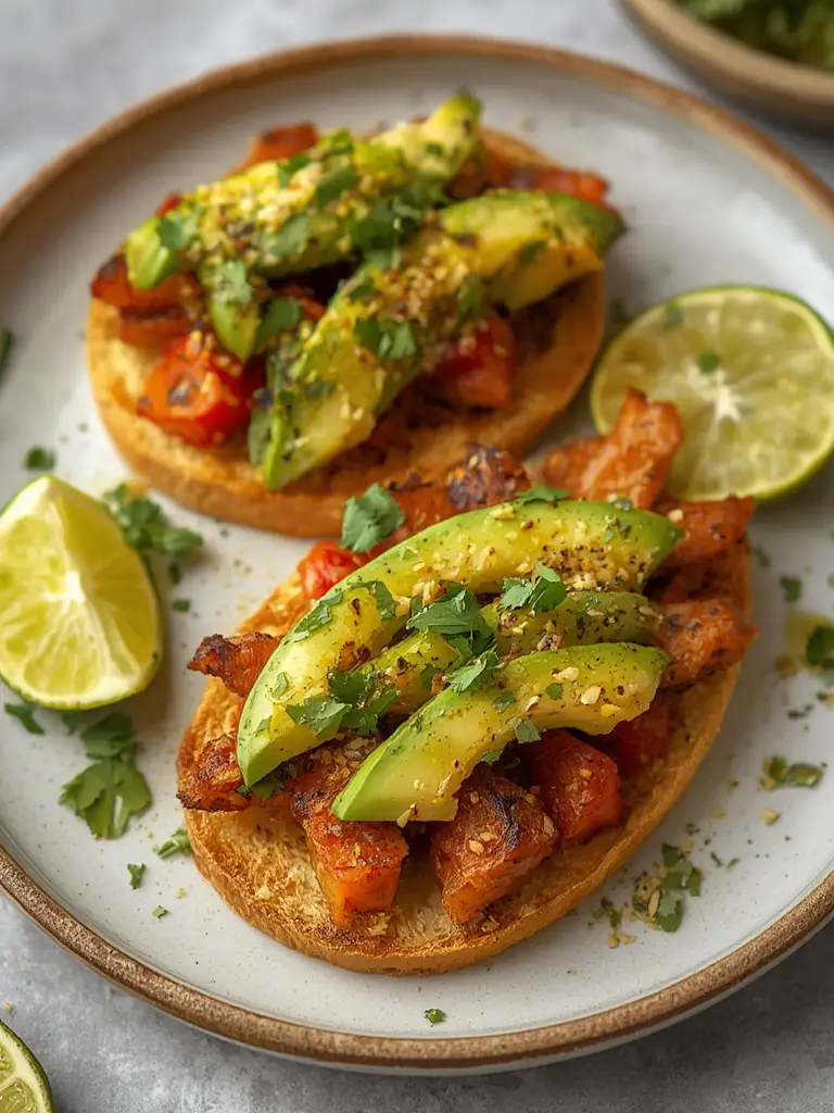 Tostas de Sardinillas en Aceite con Aguacate y Lima