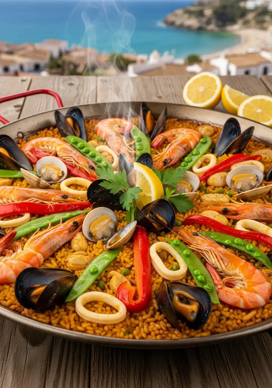 paella de mariscos