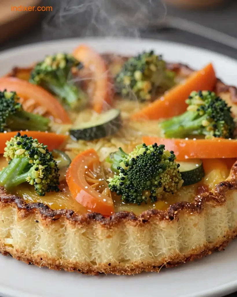 Plato delicioso de Torta de Verduras al Horno