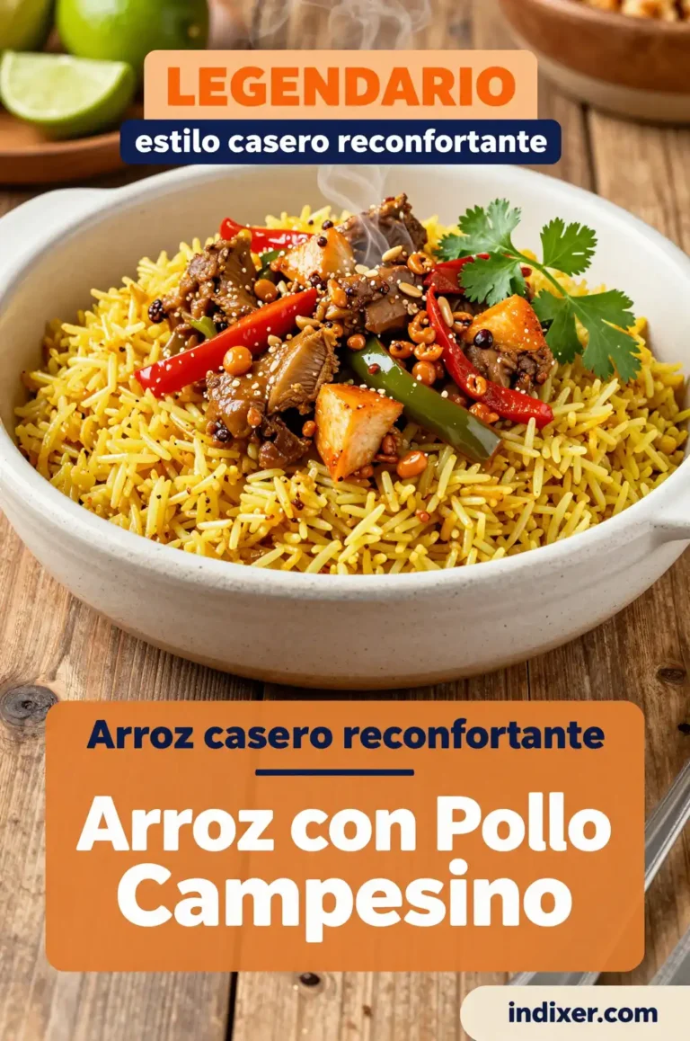 Arroz con Pollo Campesino - Comidas Económicas - Indixer