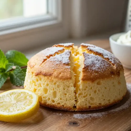 Bizcocho de Yogur y Limón - Tarjeta de Receta