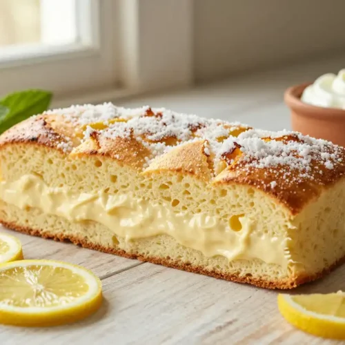 Bizcocho de Yogur y Limón - Tarjeta de Receta