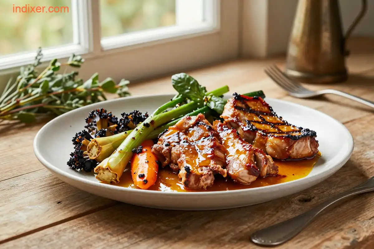 Bowl de Quinoa con Verduras Asadas y Garbanzos terminado