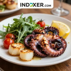 Ensalada de Pulpo a la Parrilla con Papas - Tarjeta de Receta