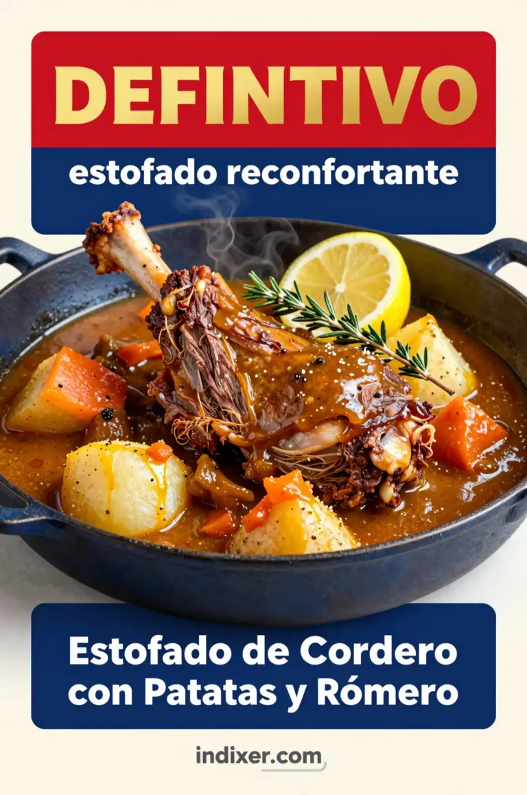 Estofado de Cordero con Patatas y Romero - Carne de Res y Cordero - Indixer