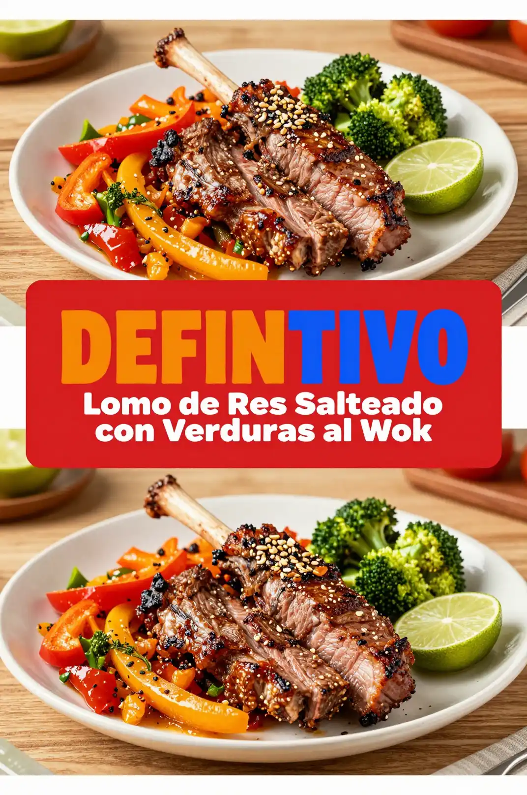 Lomo de Res Salteado con Verduras al Wok - Recetas para Cena - Indixer