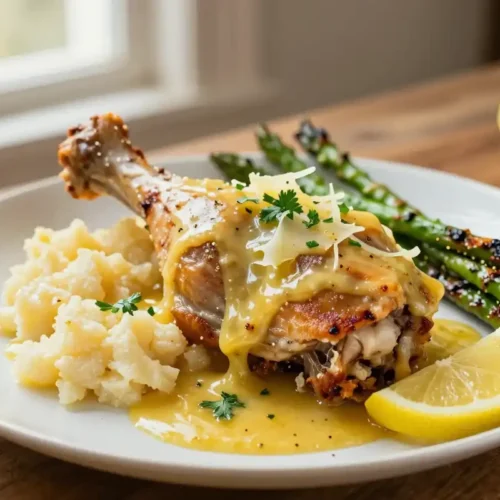 Pechuga de Pollo al Limón con Hierbas Frescas - Tarjeta de Receta