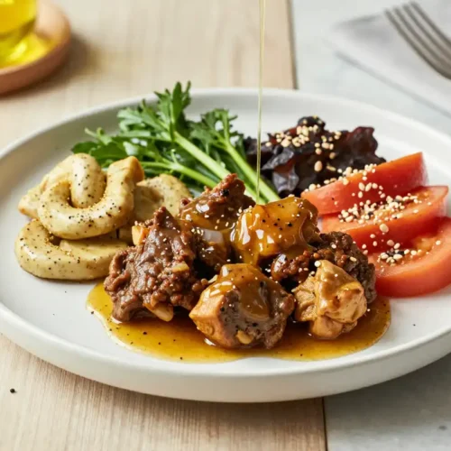 Pizza de Espinacas Caramelizadas y Queso de Cabra - Tarjeta de Receta