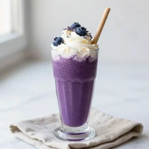 Wild Blueberry Lavender Honey Smoothie Recipe