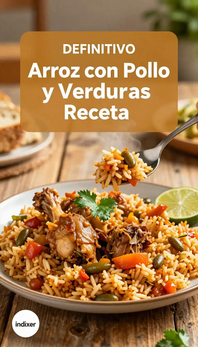 Arroz con Pollo y Verduras - Comidas Económicas - Indixer
