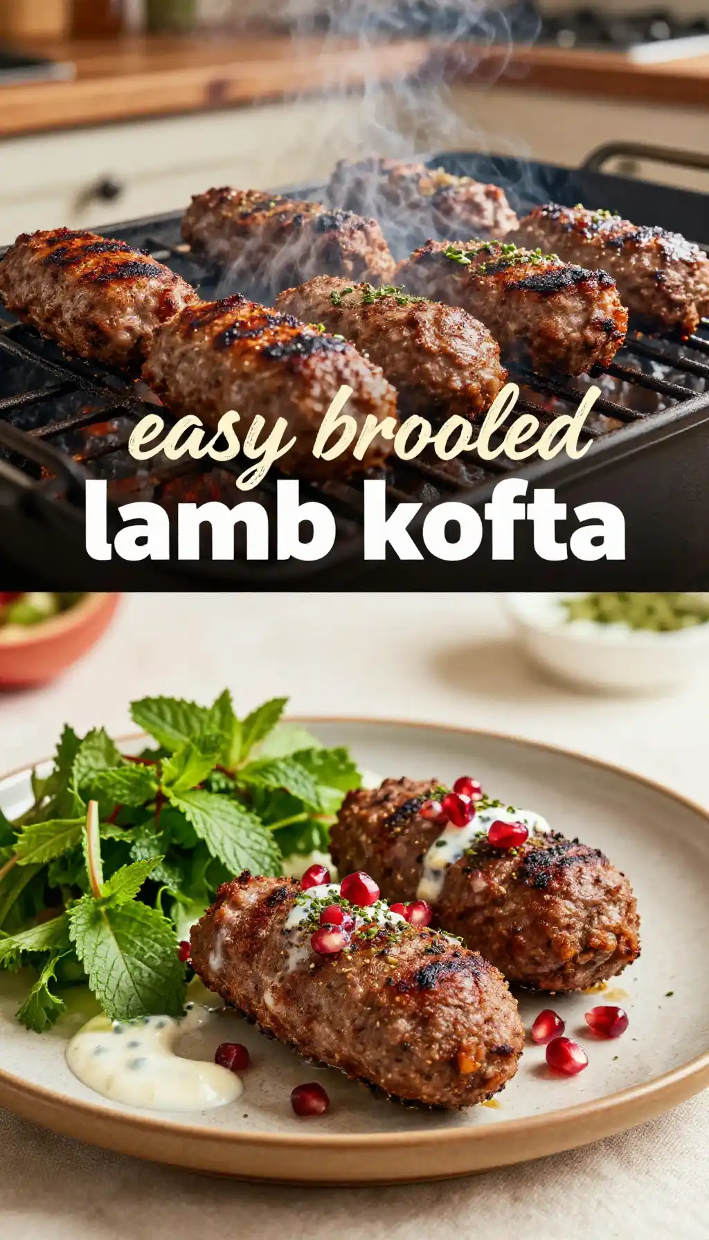 easy broiled lamb kofta