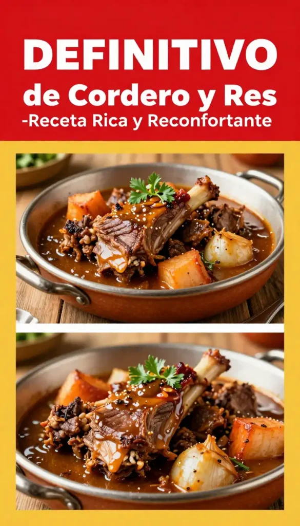 Estofado de Cordero y Res con Especias - Carne de Res y Cordero - Indixer